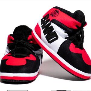 "OG" Red Sneaker Slippers - One-Size Fits All - Adult Unisex